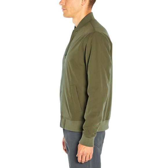NEW Banana Republic Men’s Bomber Jacket Green, Size M (New) - Picture 14 of 14